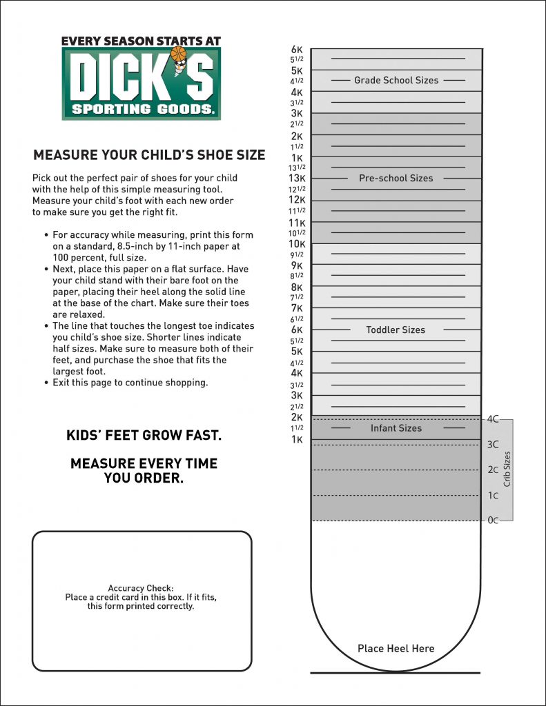 Kids Shoe Sizes - Charts & How to Fit