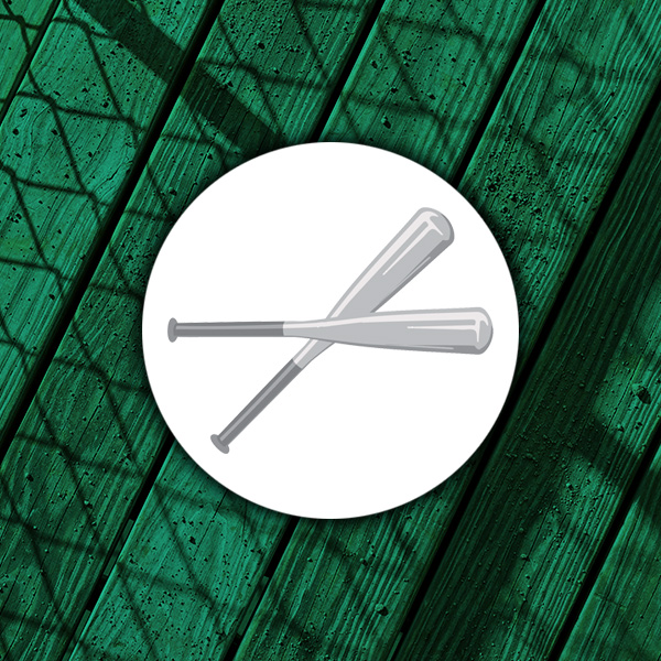 graphic of two tee ball bats