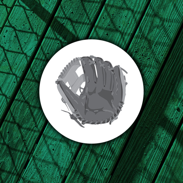 graphic of tee ball gloves