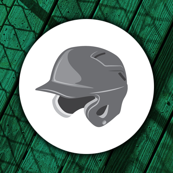graphic of batting helmet