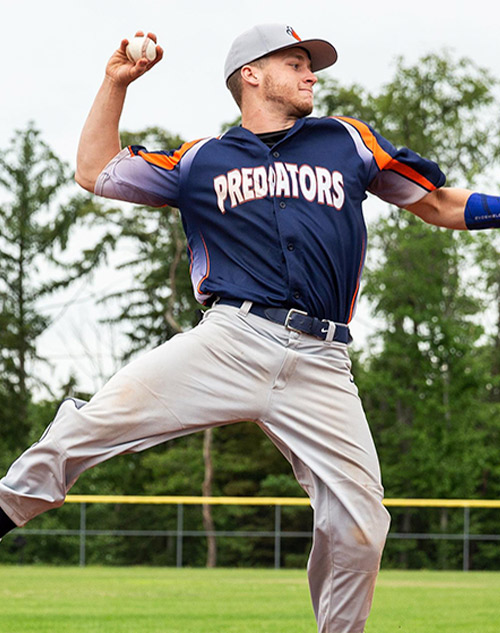 baseball throwing a baseball