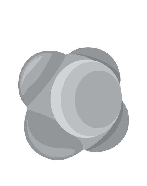graphic of reaction ball