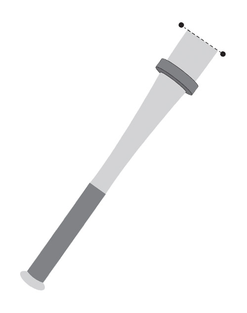 Graphic of bat weight