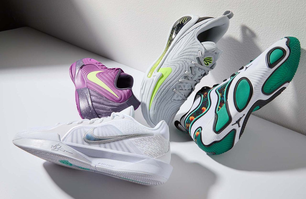 shoes in a studio