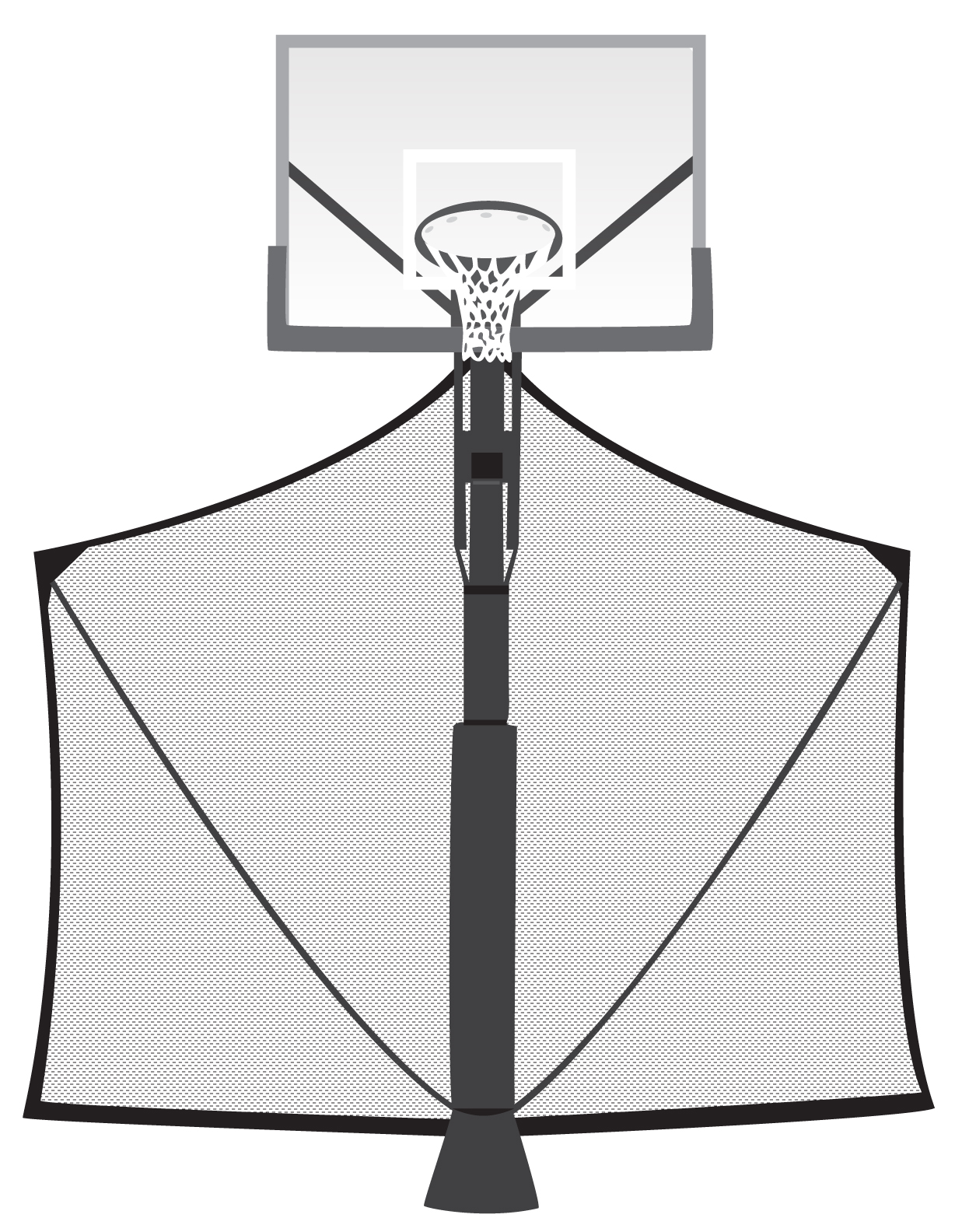 Basketball Return Net.