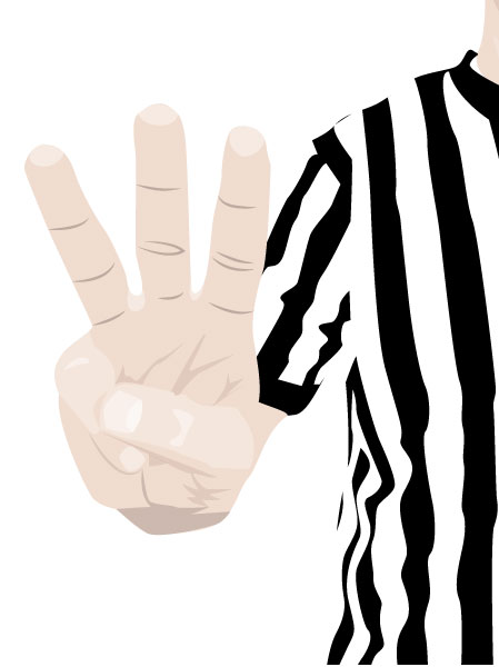 fingers making 3
