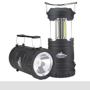 Cascade Mountain Tech Collapsible Flash Pop 2-in-1 Lantern