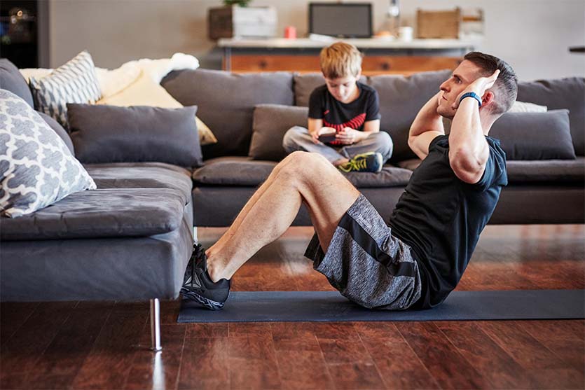 Couch Workout Eight Exercises to Do on the Couch