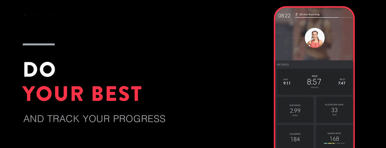 Peloton app challenge screen.