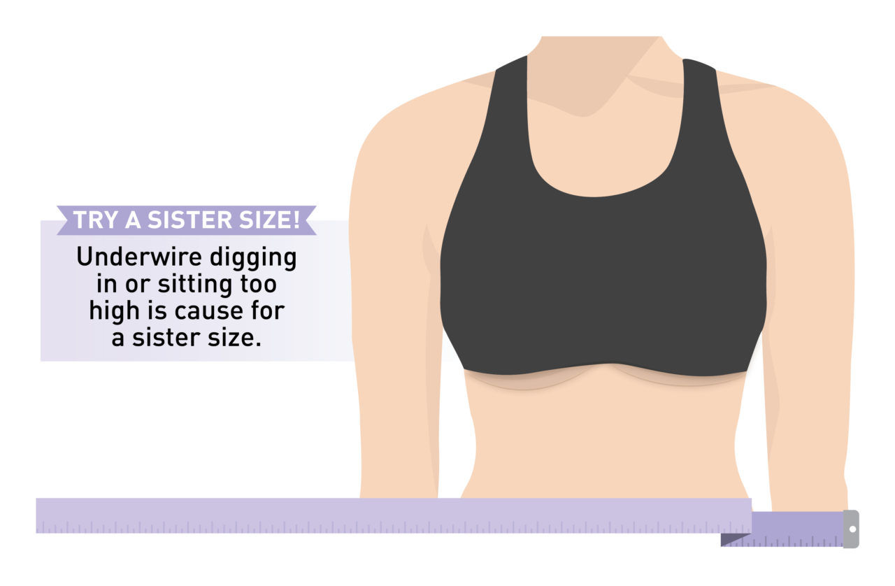 How should a sports bra fit?