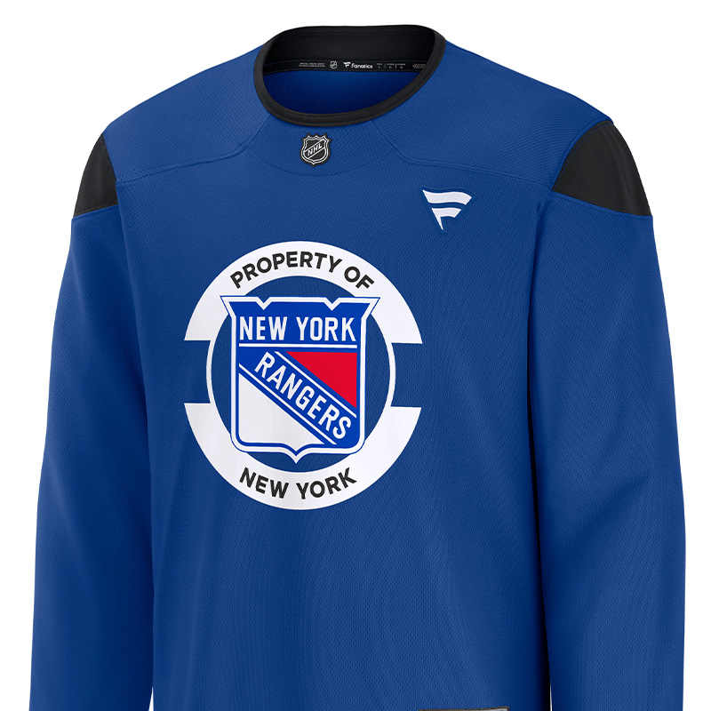 NY Rangers practice jersey