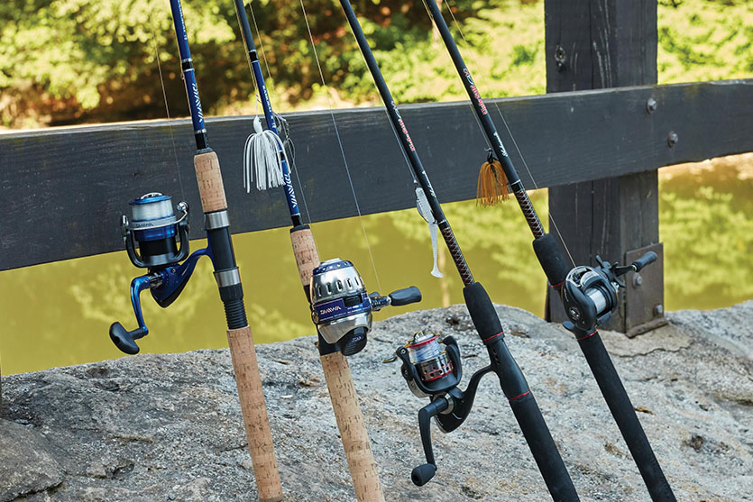How to use online a fishing rod
