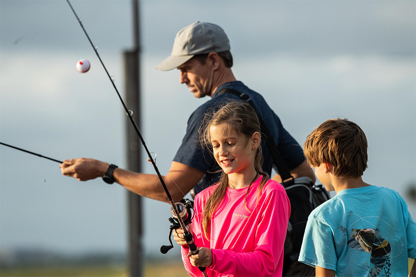 kids fishing rod 