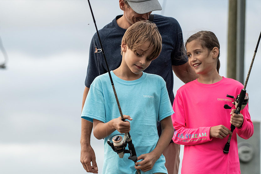 Time well spent - Tips to get the kids fishing