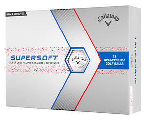 CALLAWAY SUPERSOFT SPLATTER