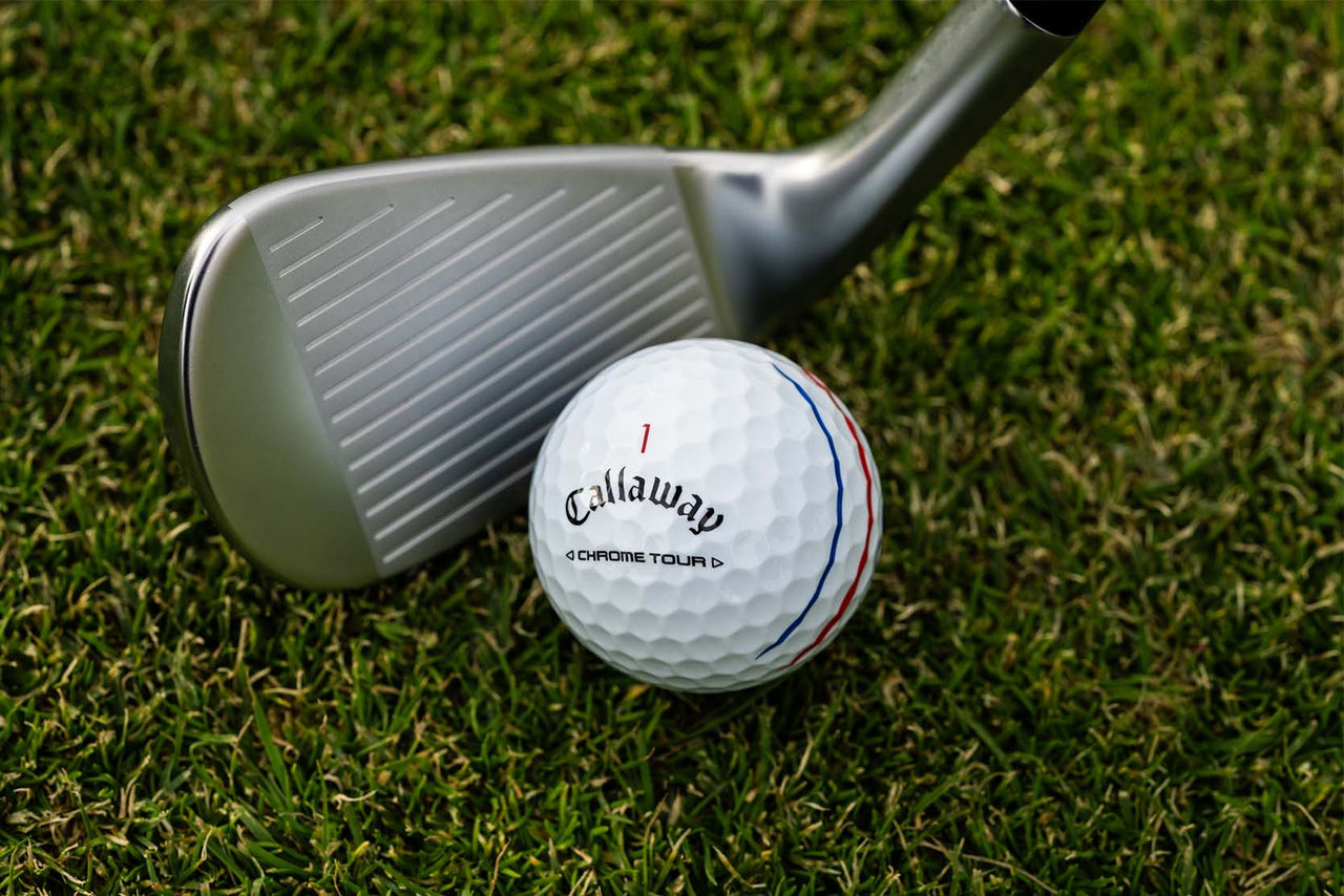 golf ball on course