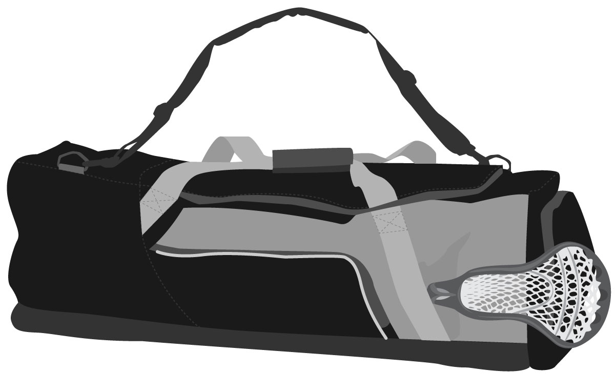Lacrosse equipment bag