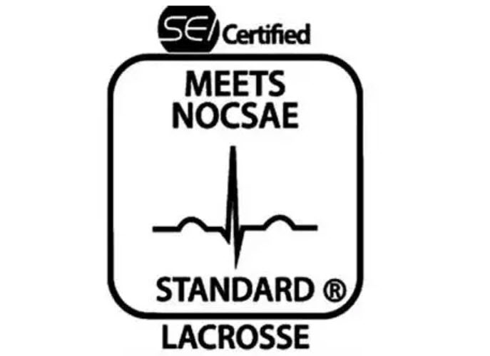 Meets Nocsae Standard logo