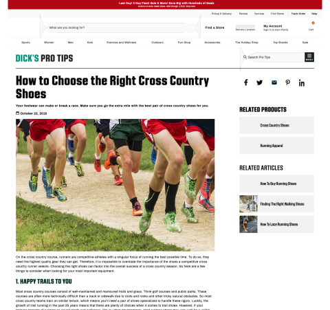 high school cross country shoes
