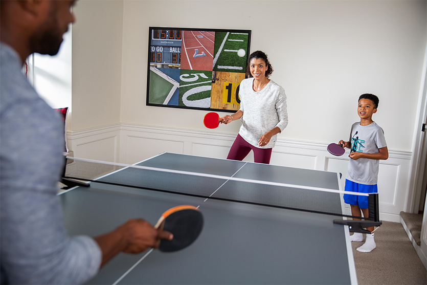 Practicing Alone, Table Tennis