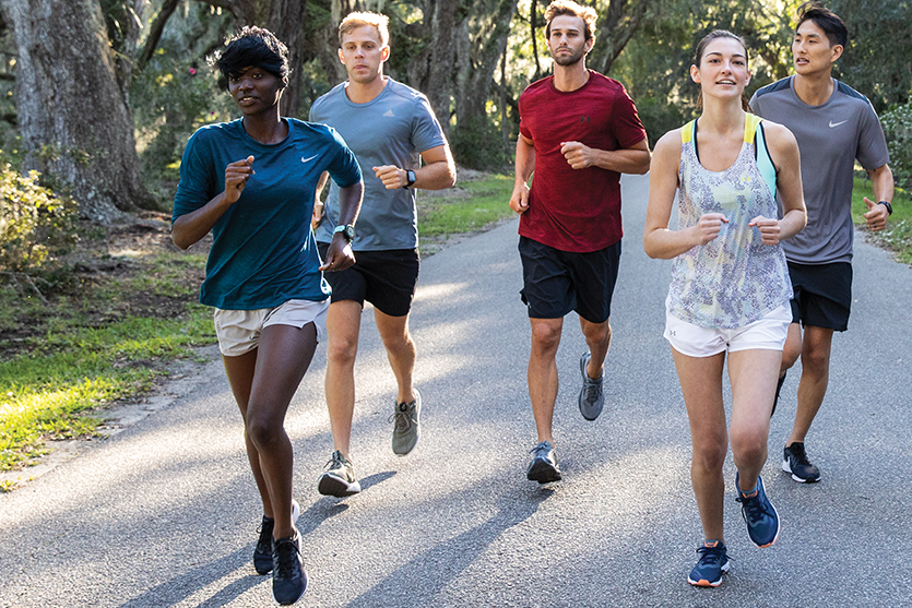Women's running shorts best sale with spandex liner