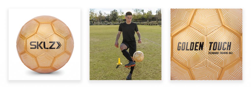 sklz golden touch soccer ball trainer