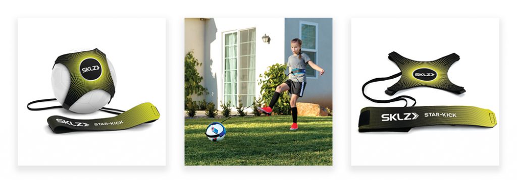 sklz star kick solo soccer trainer