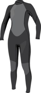 Full wetsuit illustration
