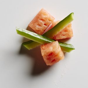 Watermelon and cucumber