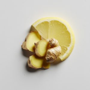 Lemon and ginger