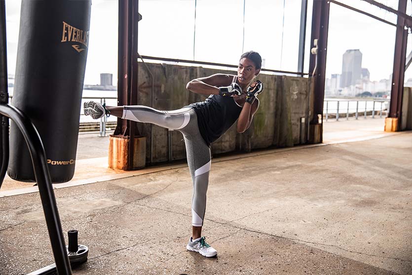 Online kickboxing classes with bag hotsell